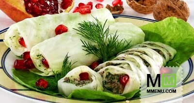 Капуста с орехами Капуста с орехами