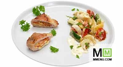 Мясо, фаршированное сыром Мясо, фаршированное сыром
