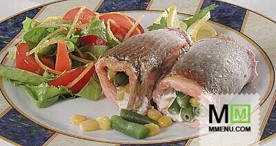 Лосось с соусом из бренди Лосось с соусом из бренди