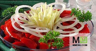 Салат из маринованного перца Салат из маринованного перца