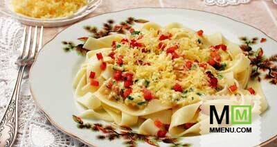 Тальятелле с беконом Тальятелле с беконом