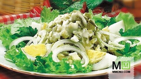 Салат из яиц Салат из яиц