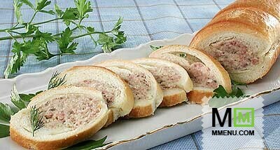 Большой бутерброд по-венгерски