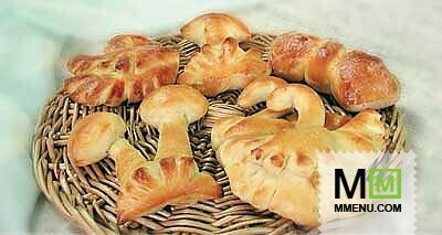 Сдобные булочки Сдобные булочки