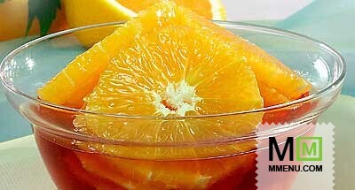 Апельсины с сахаром и вином Апельсины с сахаром и вином