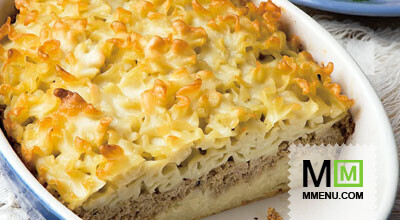 Бабка из макарон с мясом Бабка из макарон с мясом