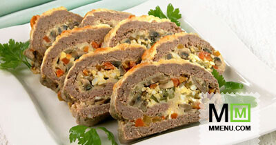 Мясной рулет с грибами (3) Мясной рулет с грибами (3)