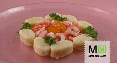 Клецки с креветками Клецки с креветками