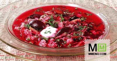 Холодный борщ селянский Холодный борщ селянский