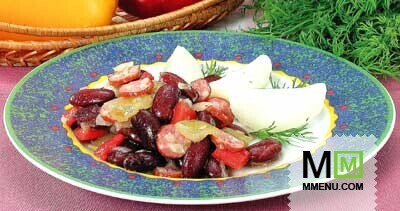 Гуляш из фасоли по-сербски Гуляш из фасоли по-сербски