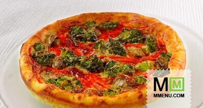 Картофельная пицца с брокколи Картофельная пицца с брокколи