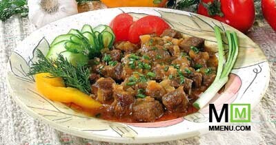 Поповская яхния из говядины Поповская яхния из говядины