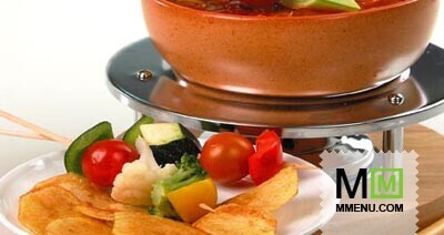 Фондю с перцем Фондю с перцем