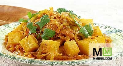 Карри из белокочанной капусты Карри из белокочанной капусты