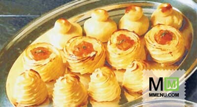 Запеченный протертый картофель Запеченный протертый картофель