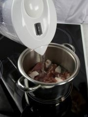 Приготовление блюда по рецепту - Шорпоо (мясной суп). Шаг 4