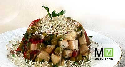 Заливная курица Заливная курица