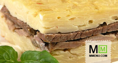 Запеканка из вермишели с мясом Запеканка из вермишели с мясом
