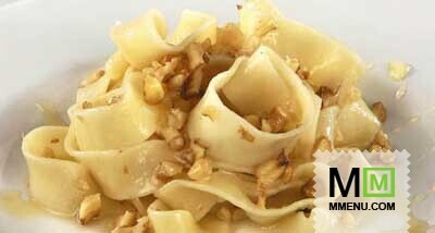 Лапша с медом и орехами Лапша с медом и орехами