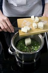 Приготовление блюда по рецепту - Суп из мисо с тофу. Шаг 3