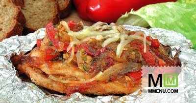 Курица в фольге Курица в фольге