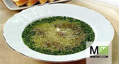 Суп из куриной печени Суп из куриной печени