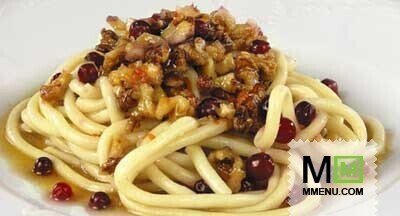 Макароны с ореховым соусом (2) Макароны с ореховым соусом (2)