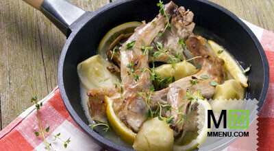 Заяц с яблоками и лимоном Заяц с яблоками и лимоном