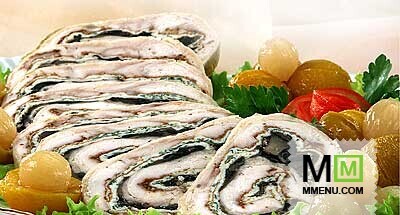 Рулет из курицы или индейки Рулет из курицы или индейки