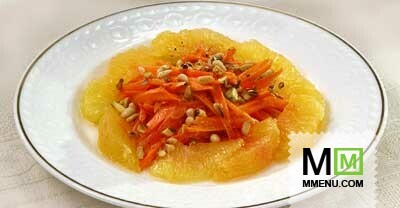 Салат из моркови с апельсинами Салат из моркови с апельсинами