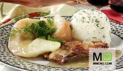 Говядина с грушами и медом Говядина с грушами и медом