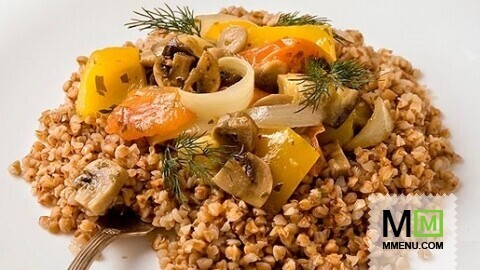 Гречневая каша с овощами Гречневая каша с овощами