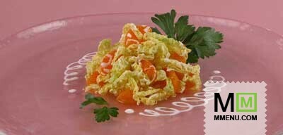 Салат из капусты с мандаринами Салат из капусты с мандаринами