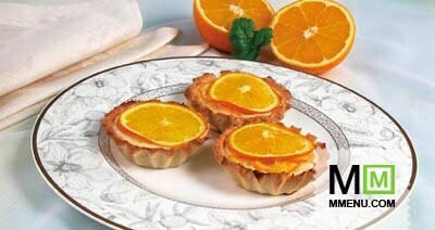 Тарталетки с апельсинами Тарталетки с апельсинами