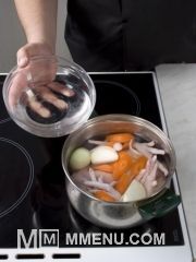 Приготовление блюда по рецепту - Куриный бульон по-еврейски. Шаг 1