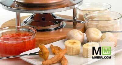 Фондю по-карибски Фондю по-карибски