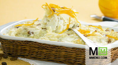 Кугель из лапши с яблоками Кугель из лапши с яблоками
