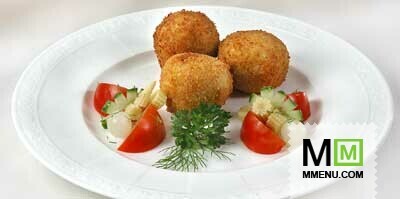 Крокеты из курицы с соусом бешамель Крокеты из курицы с соусом бешамель
