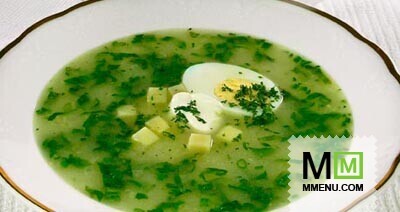 Щи со щавелем Щи со щавелем