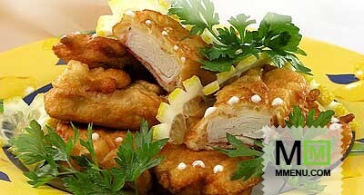 Крабовые палочки в кляре Крабовые палочки в кляре