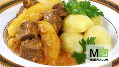 Гуляш с яблоками Гуляш с яблоками