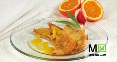 Блинчики по-французски с апельси Блинчики по-французски с апельси