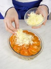 Приготовление блюда по рецепту - Запеканка с макаронами и грибами. Шаг 3