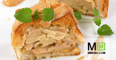 Шарлотка с грушами и изюмом Шарлотка с грушами и изюмом
