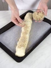 Приготовление блюда по рецепту - Штрудель со свежими вишнями и фундуком. Шаг 5