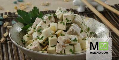 Куриный салат с тофу Куриный салат с тофу