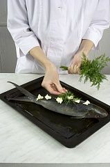 Приготовление блюда по рецепту - Рыба молочная фаршированная. Шаг 4