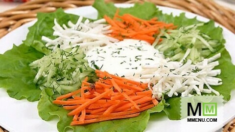 Салат из свежих овощей