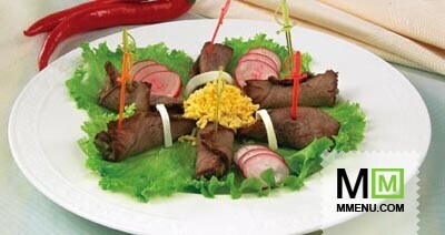 Рулетики мясные с авокадо Рулетики мясные с авокадо