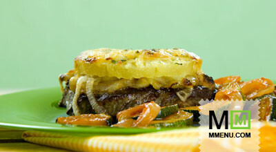 Говядина, запеченная с ананасами Говядина, запеченная с ананасами